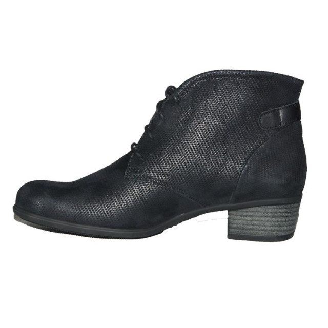 Durea 9603 Wijdte H Veterschoenen Zwart 9603 Wijdte H large