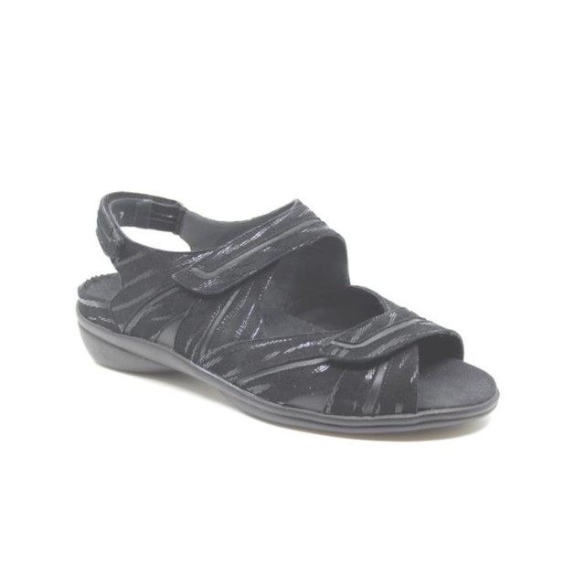 Durea 7390 wijdte H Sandalen Zwart 7390 wijdte H large