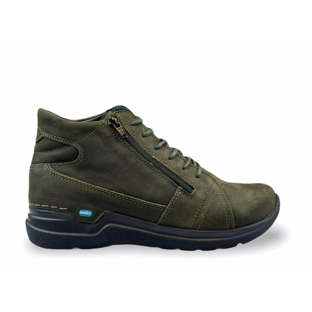 Wolky 660611 Why Antique Nubuck Veterschoenen Groen 660611 Why Antique Nubuck large