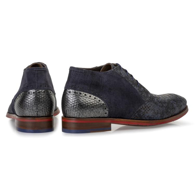 Floris van Bommel SFM-50090 Veterschoenen Blauw SFM-50090 large