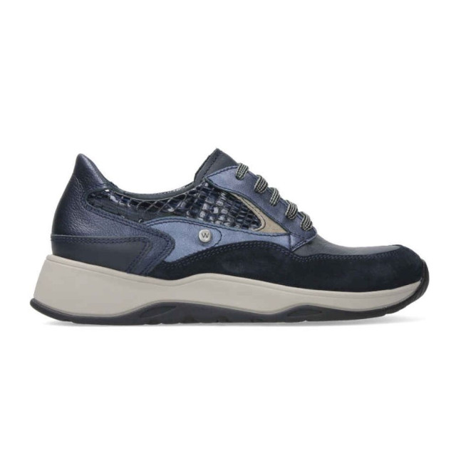 Wolky 01580-Sappho Veterschoenen Blauw 01580-Sappho large