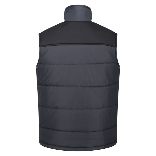 Regatta Heren standout altoona geïsoleerd bodywarmer jasje UTRG1619_sealgreyblack large