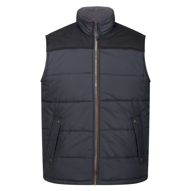 Regatta Heren standout altoona geïsoleerd bodywarmer jasje UTRG1619_sealgreyblack large