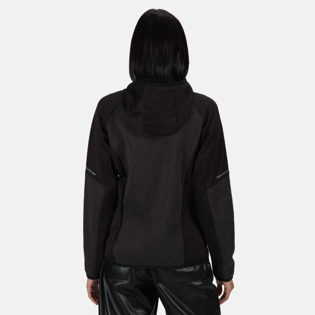 Regatta Dames fleece jasje UTRG5553_greymarlblack large