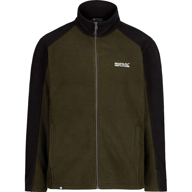 Regatta Great outdoors heren hedman ii tweekleurige fleece vest UTRG1398_ironblack large