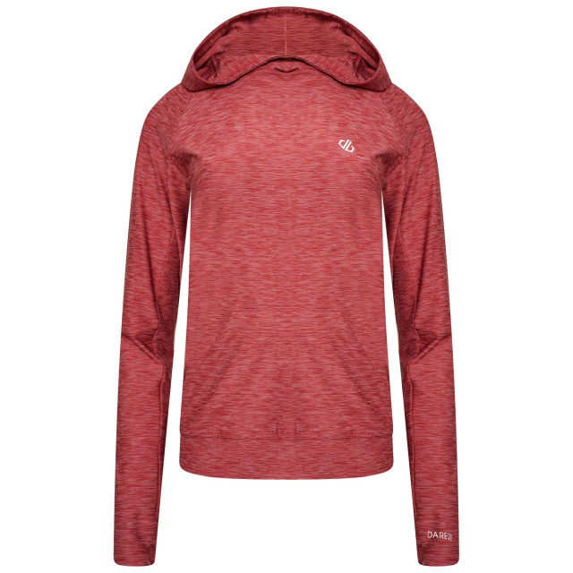 Dare2b Dames laura whitmore sprint city marl lichtgewicht hoodie UTRG7618_ashgrey large