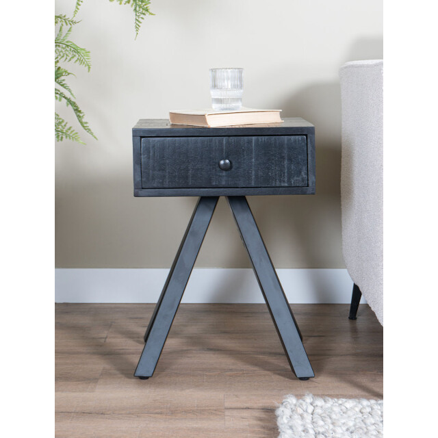 Home67 Nachtkastje dries mangohout 2648509 large