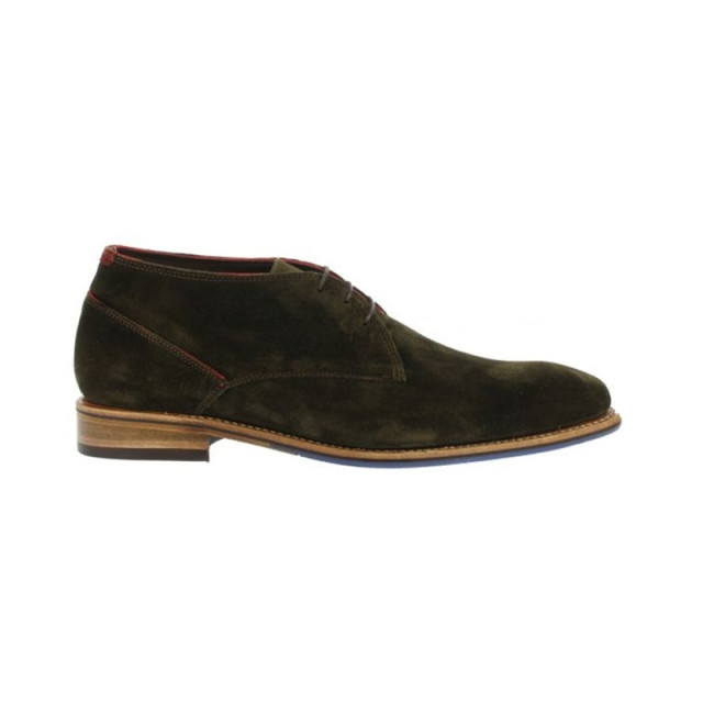 Floris van Bommel 10673 Veterschoenen Groen 10673 large