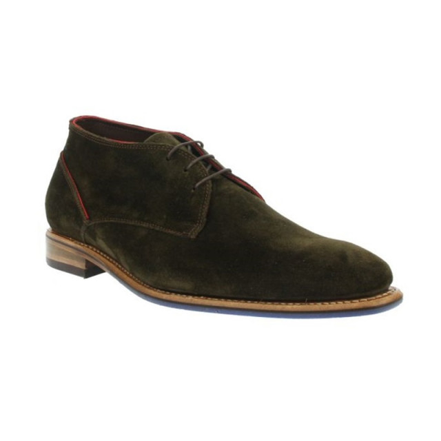 Floris van Bommel 10673 Veterschoenen Groen 10673 large