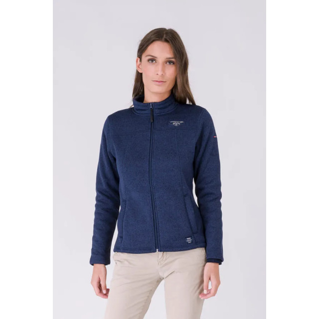 Batela Navy dames fleece vest - A2843-MA large