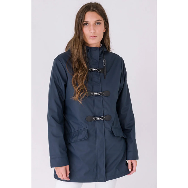 Batela Breskens navy dames winter regenjas - C3060-MA large