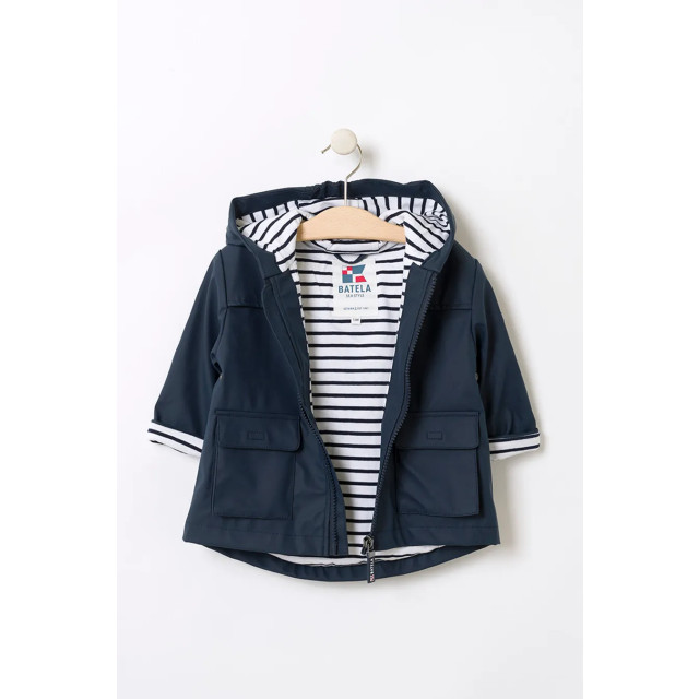 Batela Navy baby regenjas hasselt - C3122-MA large