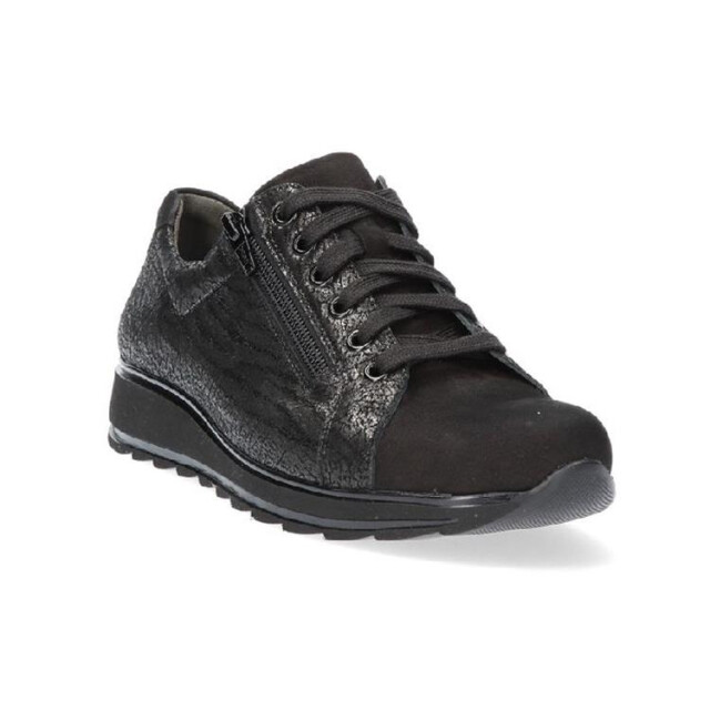 Durea 6254 wijdte H Veterschoenen Zwart 6254 wijdte H large