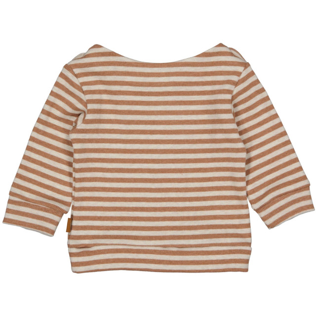 Quapi Newborn baby meisjes shirt elise aop mocha stripe 140473656 large