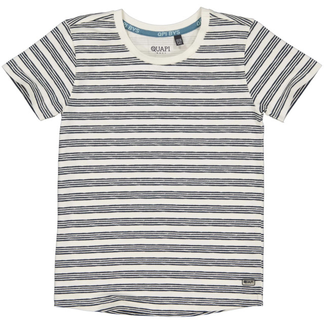 Quapi Jongens t-shirt qtamas aop off white stripe 142324315 large