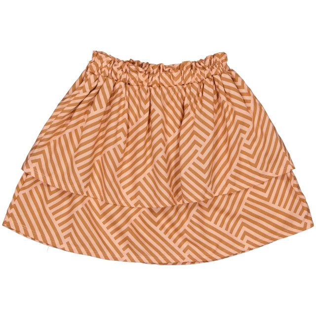 Quapi Meisjes rok qtiara aop peach stripe 142324325 large