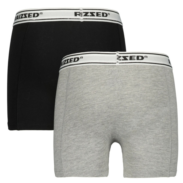 Raizzed Jongens ondergoed 2-pack boxers nora black 143030849 large