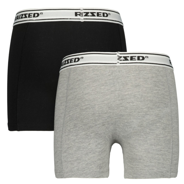 Raizzed Jongens ondergoed 2-pack boxers nora black 143030849 large