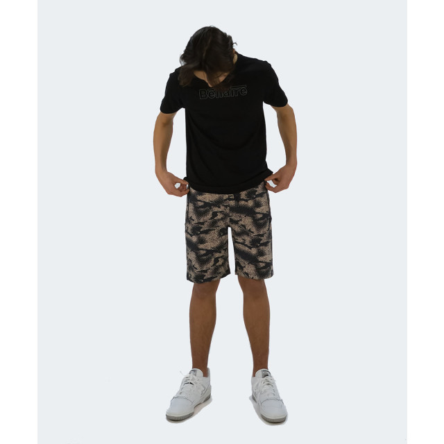 Bellaire  Jongens korte joggingbroek ebony aop 142781845 large