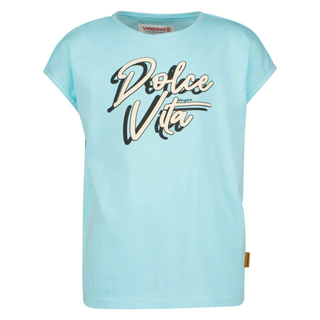 Vingino 143100027 Tops & T-Shirts Aqua blauw 143100027 large