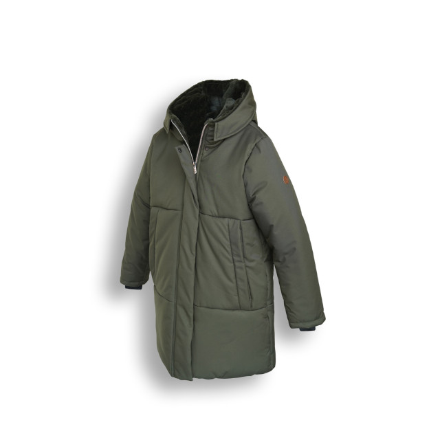 NoBell Meiden lange winterjas belvina army 146432877 large