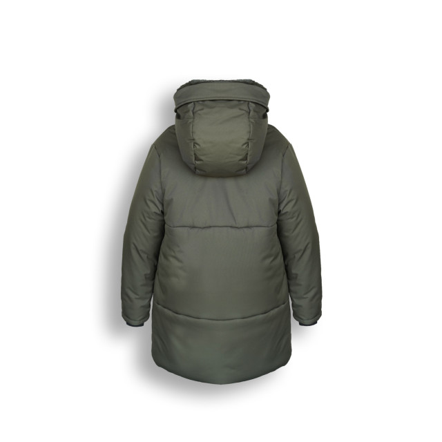 NoBell Meiden lange winterjas belvina army 146432877 large