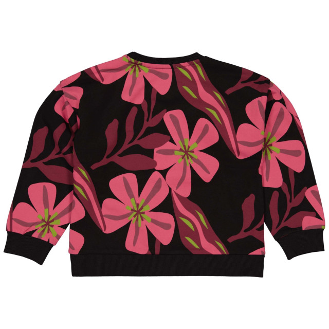 Quapi Meisjes sweater amy aop rose big flower 147441675 large