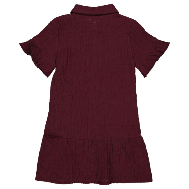 Quapi Meisjes korte mouwen jurk madee maroon 130521676 large