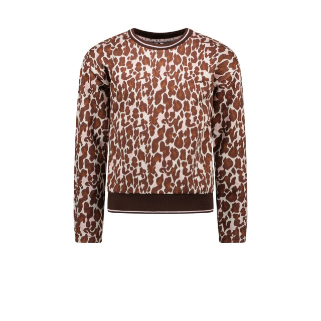 B.Nosy Meisjes sweater jacquard lucky leopard 137893455 large