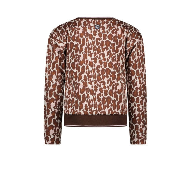 B.Nosy Meisjes sweater jacquard lucky leopard 137893455 large