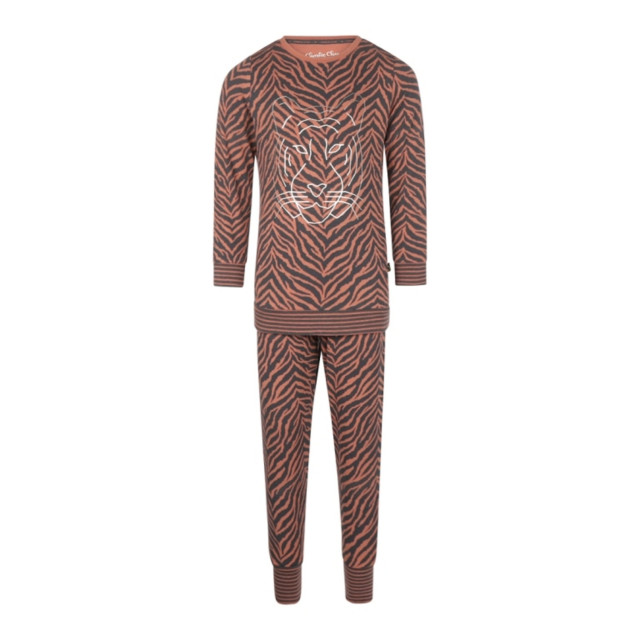 Charlie Choe Meisjes pyjama aop tiger terra 138911275 large