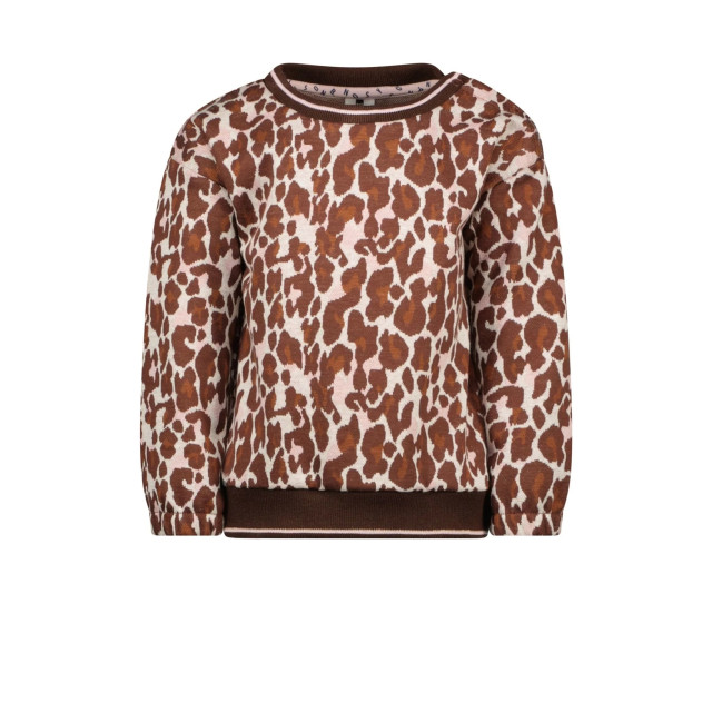 B.Nosy Baby meisjes sweater lucky leopard 137898535 large