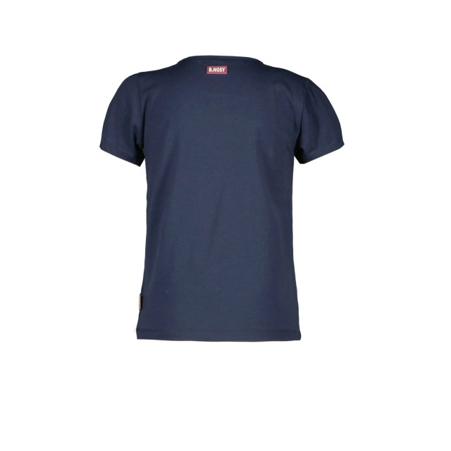 B.Nosy Meisjes t-shirt love strepenblok navy 141577904 large