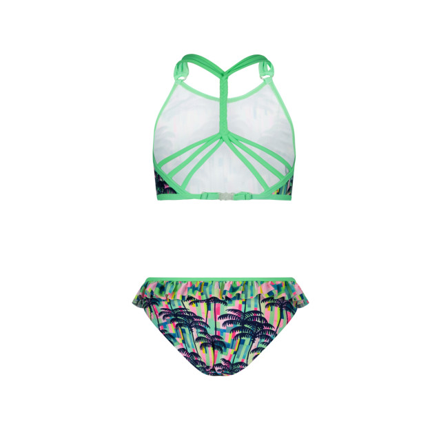 Just Beach Meisjes bikini met gevlochten achterkant tropical palms 141615455 large