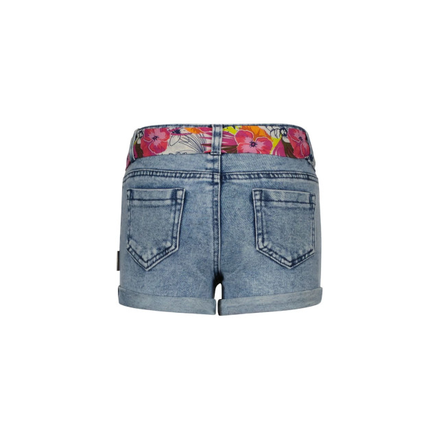 B.Nosy Meisjes korte jeans met fancy riem limit denim 142501763 large