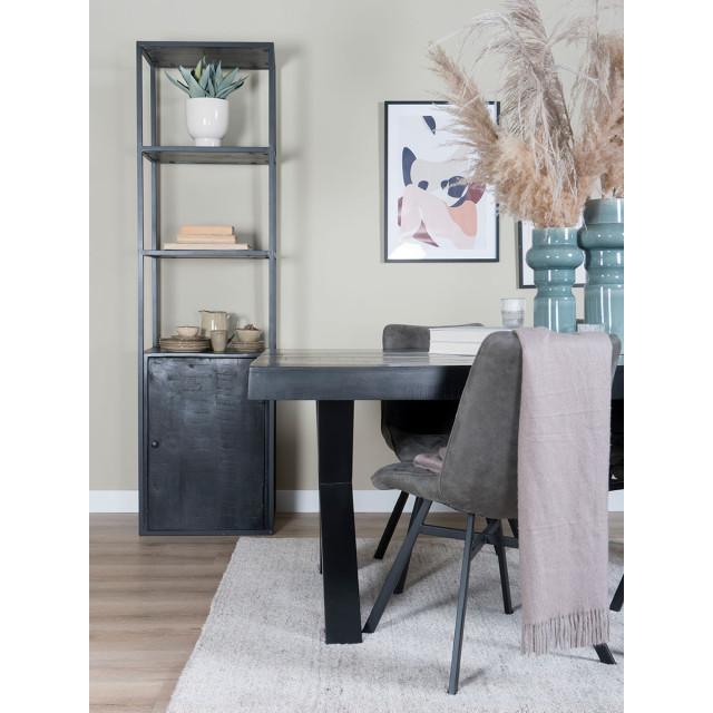 Home67 Eettafel deks 200 cm x-poot mangohout 2648386 large