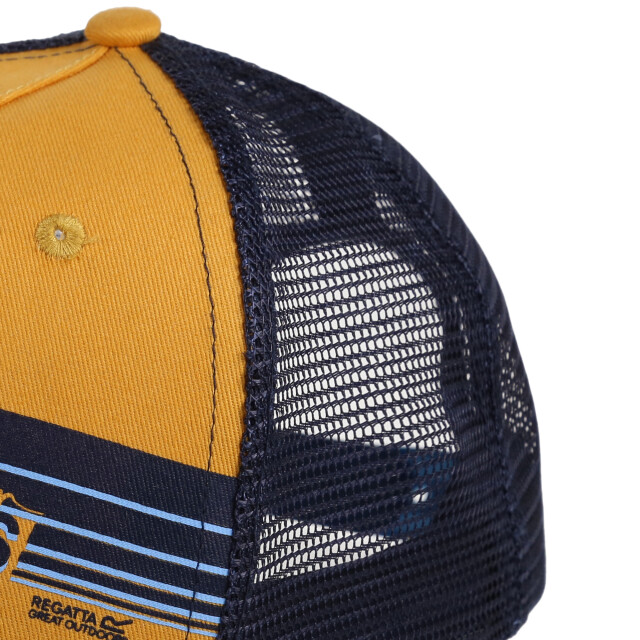 Regatta Kinder/kids tuyler trucker cap UTRG7342_yellowgoldnavy large
