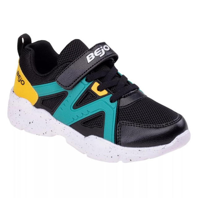 Bejo Kinderen/kinderen tidot trainers UTIG2717_blackgreenyellow large