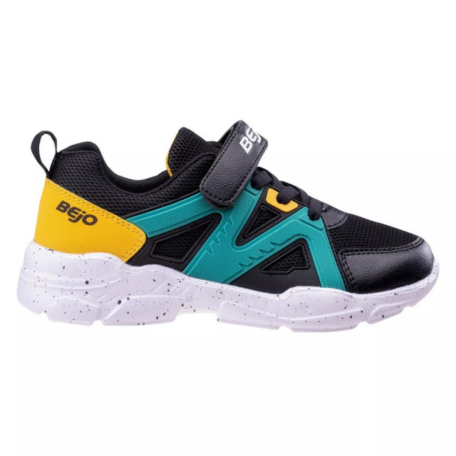 Bejo Kinderen/kinderen tidot trainers UTIG2717_blackgreenyellow large