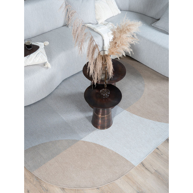 Veer Carpets Vloerkleed eli beige ovaal 160 x 230 cm 2648931 large