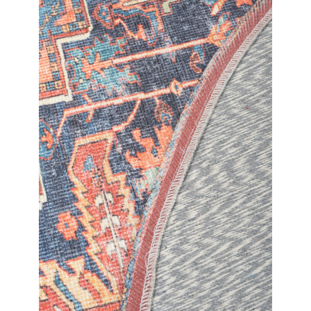 Veer Carpets Vloerkleed heris red 01 rond ø200 cm 2648128 large