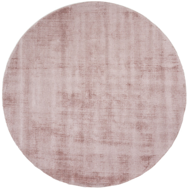 Veer Carpets Karpet viscose rond pink ø200 cm 2647791 large