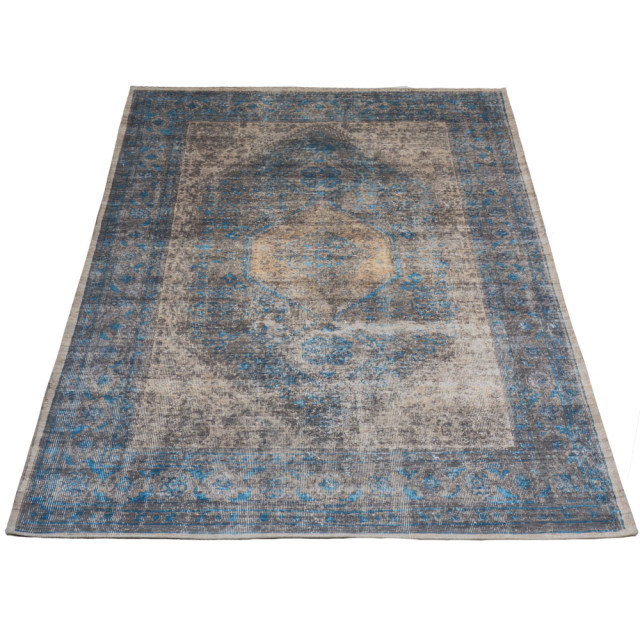 Veer Carpets Vloerkleed madel groen/blauw 200 x 290 cm 2647622 large