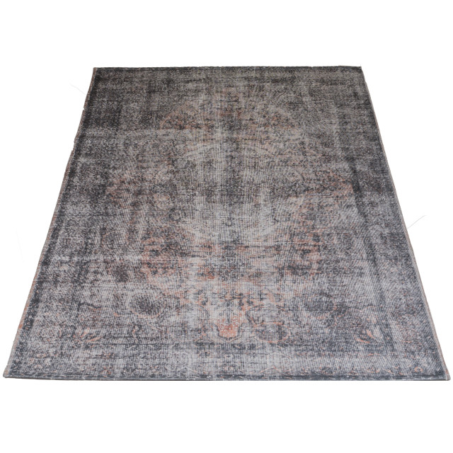 Veer Carpets Vloerkleed mila antraciet/ brown 160 x 230 cm 2647674 large