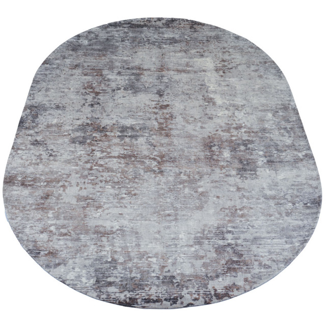 Veer Carpets Vloerkleed yara silver ovaal 200 x 290 cm 2648926 large