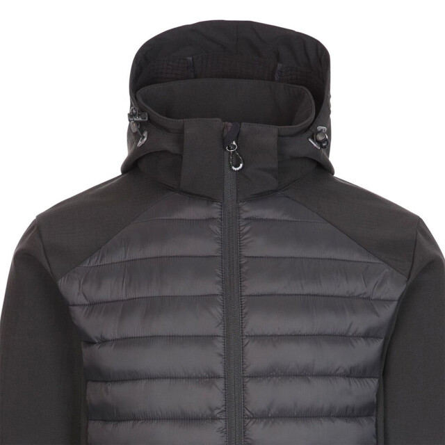 Trespass Heren lenek soft shell jas UTTP5648_black large