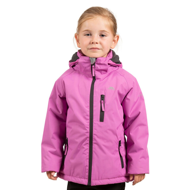 Trespass Childrens girls shasta waterdicht jasje UTTP4154_deeppink large