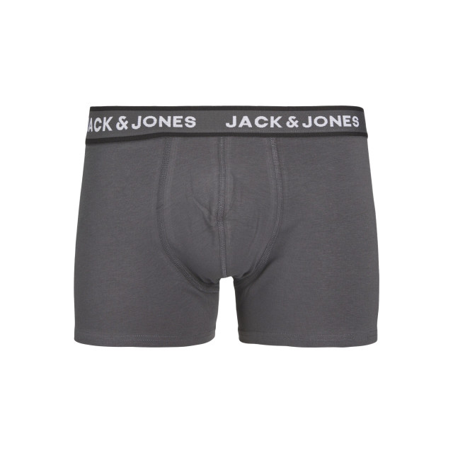 Jack & Jones Heren boxershorts trunks jacspeed zwart/grijs 5-pack 12250614 large