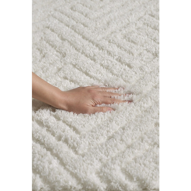 Woodman Carpet Moeflon - , hoogpolig vloerkleed met franjes 2819039 large
