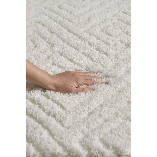 Woodman Carpet Moeflon - , hoogpolig vloerkleed met franjes 2819041 large